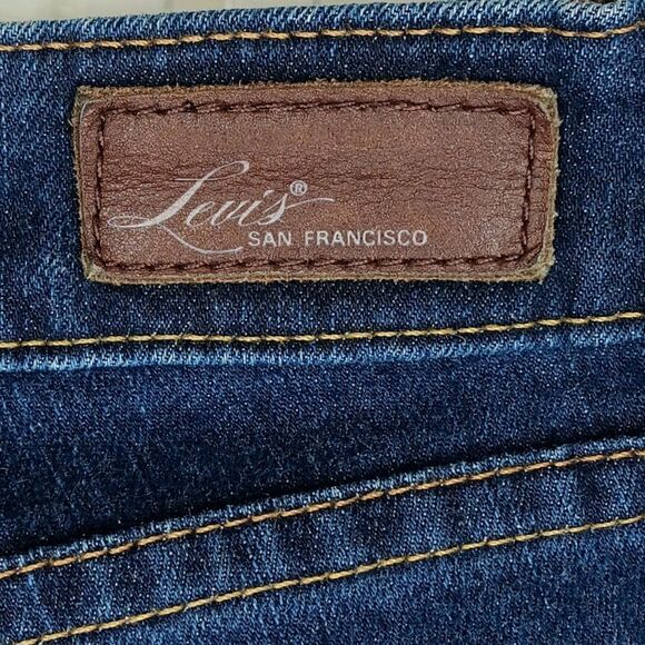 LEVI’S Women’s Dark Wash Supreme Curve Skinny Jeans Size 34 Flattering Stretch - Picture 7 of 12